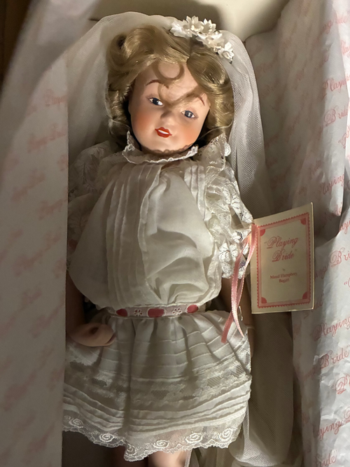 Antique Maude Humphrey Bogart Porcelain Doll